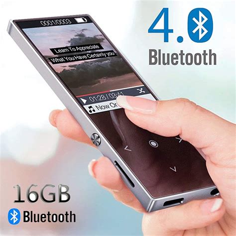 HiFi Original MP3 Player Bluetooth Mit 16GB 1 8 Bildschirm MP3 Player