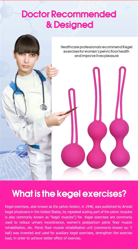 Hot Sellers Advanced Kegel Weights Women Pelvic Floor Muscle Exercise ...