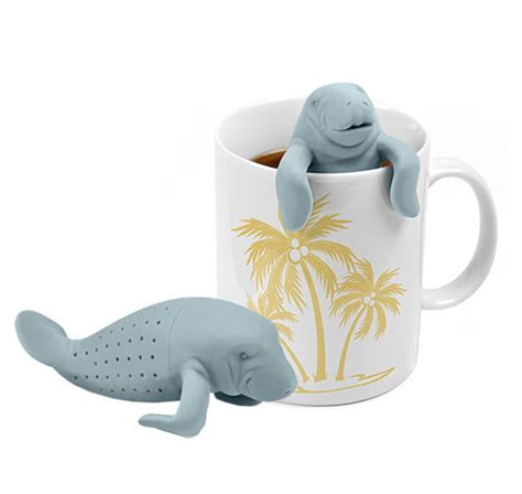 Manatea Bulk Custom Printed Manatee Tea Infuser Silicone Tea Infuser