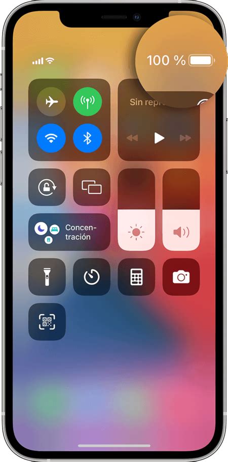 Cómo ver el porcentaje de batería en tu iPhone