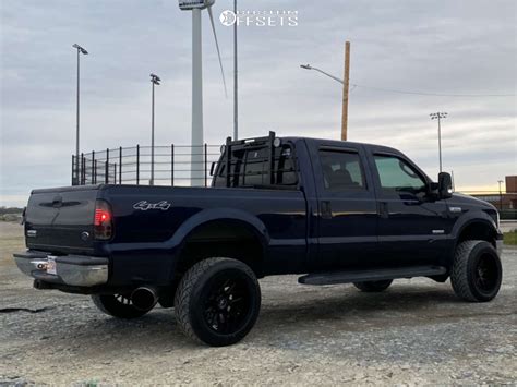 2006 Ford F 350 Super Duty With 20x12 44 Motiv Offroad Magnus And 30550r20 Nitto Nt420v And