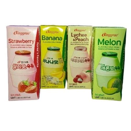 Jual Binggrae Korean Milk Susu Korea 200ml Shopee Indonesia