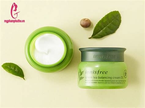 Kem Dưỡng Da Innisfree Trà Xanh Green Tea Balancing Ex Hàn Quốc Myphamphuthovn