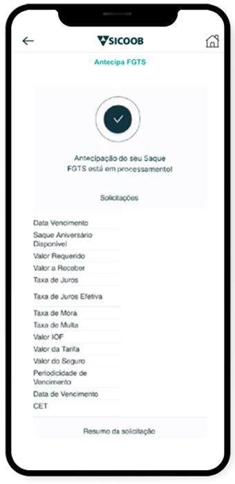 Antecipe Seu Saque Aniversário Fgts Online Com O Sicoob