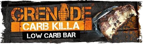 Grenade Carb Killa High Protein And Low Carb Bar G Caramel Chaos