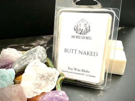 Butt Naked Soy Wax Melts Strong Scented Wax Melts Handmade Wax Melts For Warmer Natural Wax