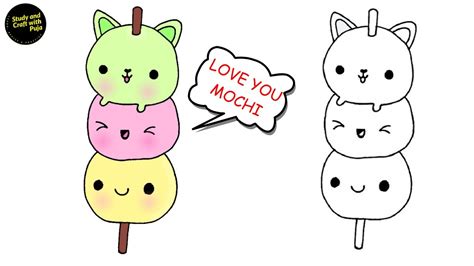 How To Draw Mochi Mochi Drawing Cute Pun Art YouTube