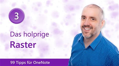 99 Tipps für OneNote 3 Das holprige Raster Malter365 de YouTube