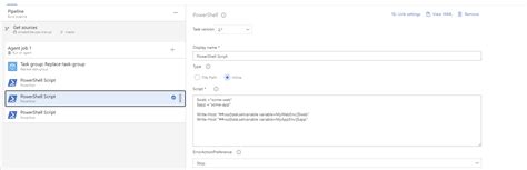 Azure Devops Not Able To Set Variable In Powershell Stack Overflow