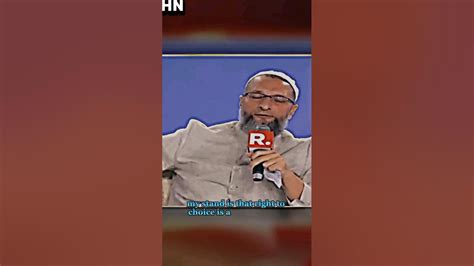 Asaduddin Owaisi Statement On Sex Merrige Shorts Viral Foryou