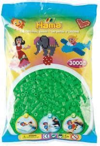 Hama Beads Midi 3000stk Flour Grøn Se priser