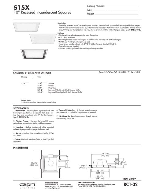 Fillable Online Lightingproducts Philips 10 Recessed Incandescent