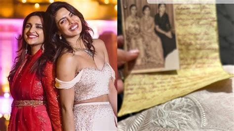 Priyanka Chopra Shares A Glimpse Of Her Outfit For Parineeti Chopras