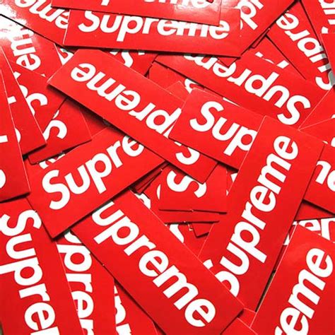 Supreme Stickers