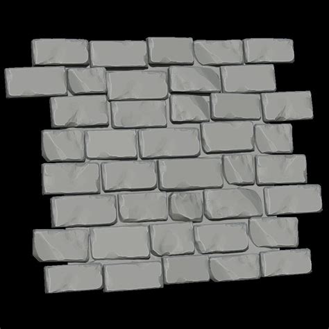 Stylized Wall Brick Free Texture Cgtrader