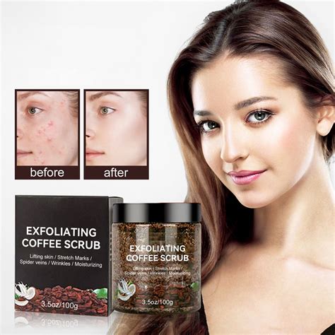 Kghsaz Personal Skin Carecoffee Scrub Deeply Cleanses The Bodys Keratin And Marks Refreshing