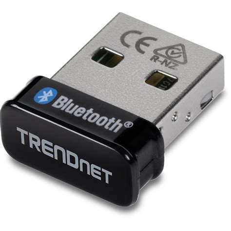 Trendnet Micro Bluetooth Usb Type A Adapter Tbw Ub B H