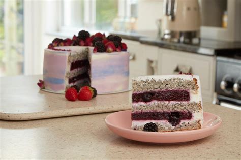 Wild Berry Cake Guilt Free Patisserie