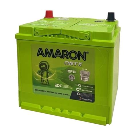 Amaron Onyx Mf Q D L Efb Flooded Stop Start Battery Batteries