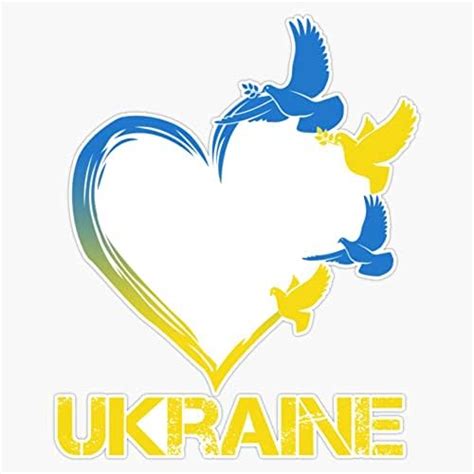 Ukraine Flag Heart Vintage Ukrainian Lovers Ukraine