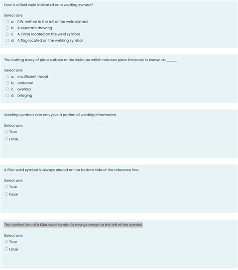 Solved How is a field weld indicated on a welding symbol? | Chegg.com