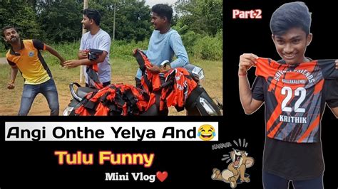 Jersey Launching Angi Chur Yelya And Tulu Funny Vlog Team