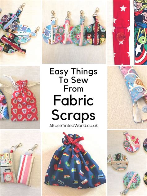 Fabric Scraps How To Use Every Last Piece ⋆ A Rose Tinted World Fabric Scraps Quilting