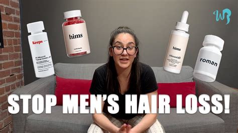 How To Stop Men S Hair Loss With Hims Roman And Keeps Prevent Hair Loss And Balding Wellness