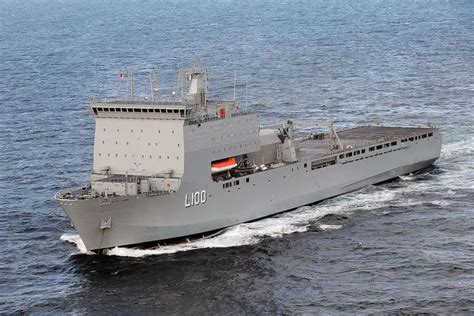 Royal Australian Navy Commissions Bay Class Landing Ship HMAS Choules