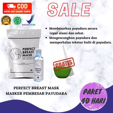 Jual Perfect Breast Mask Original Masker Pembesar Payudara Dan Masker