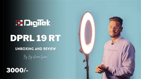 Best Ring Light For Youtube Under Digitek Dprl Rt Unboxing