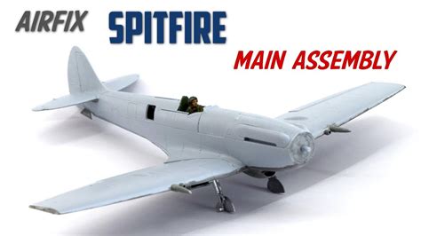 Airfix Spitfire Fr Xiv Build Main Assembly Scale Plastic