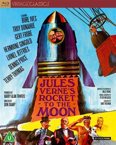 Jules Vernes Rocket To The Moon Blu Ray Free Shipping Over £20