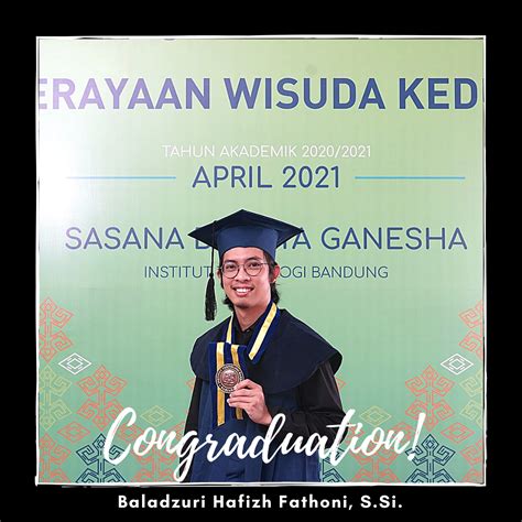 Wisudawan Sarjana Biologi Periode April 2021 Program Studi Sarjana