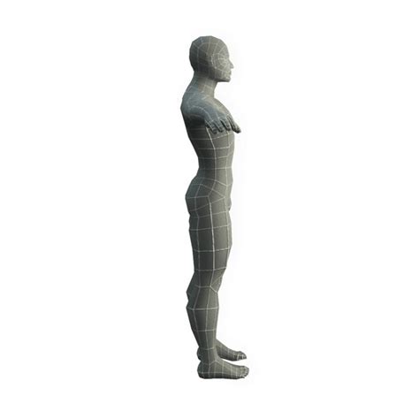 Base Mesh Male Low Poly Low Poly Low Poly Models Low Poly D Models