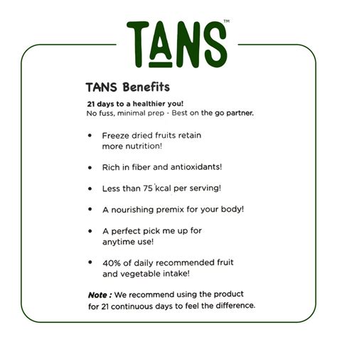 Energy Blast Tans Tasty Accessible Nutritional Support