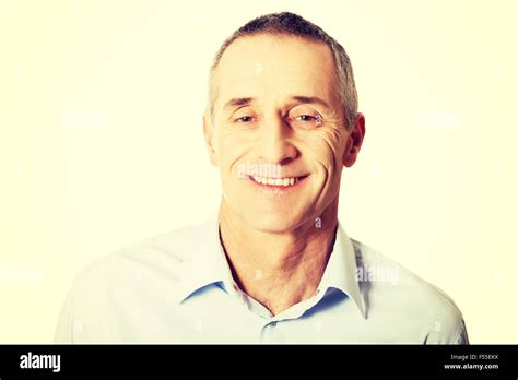 Good Looking Mature Man Stock Photo Alamy