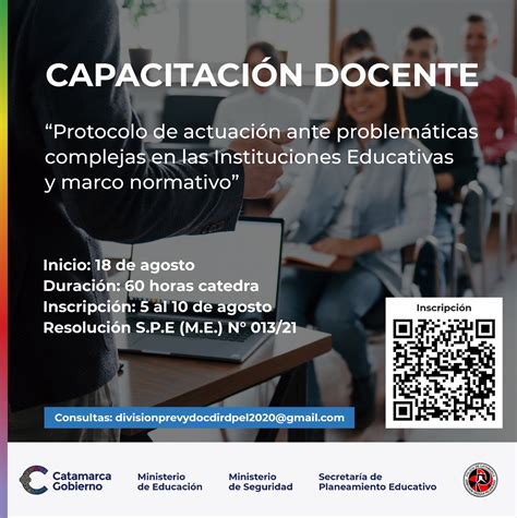 Ministerio De Educación Gobierno De Catamarca Nueva CapacitaciÓn