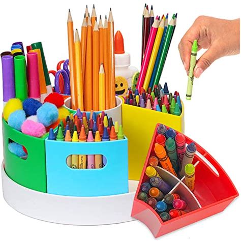 PUZZLE EZ Organiseur De Crayons Et Support De Rangement Lazy Susan Pour