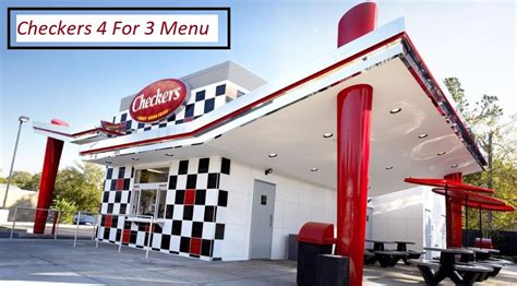 Checkers For Menu