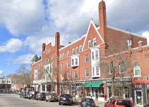 Map Of Claremont New Hampshire As Of October Streets Landmarks