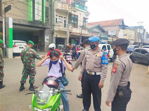 Kegiatan Patroli Gabungan Dalam Rangka Pemberlakuan Pembatasan Kegiatan