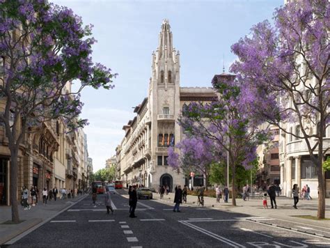 Les Obres De Transformaci De La Via Laietana De Barcelona Comencen