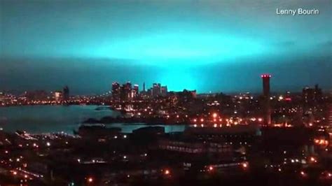 Nyc Transformer Explosion Causes Skies To Turn Eerie Blue