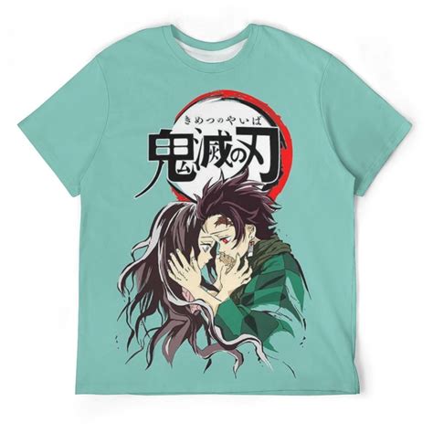 Demon Slayer Nezuko Tanjiro Unisex T Shirt Short Sleeve Shirt For Men