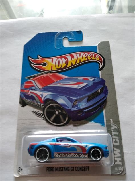 Hot Wheels Ford Mustang Gt Concept Hw City Mlc Mercadolibre