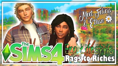 Rags To Riches💰 The Sims 4 Eco Lifestyle♻️🌱 Episode 1 Youtube