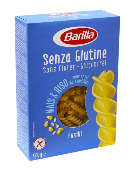 Макароны без глютена BARILLA Senza Glutine Fusilli Спиральки Фузилли