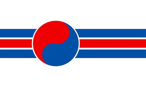 United Korea Flag R Vexillology