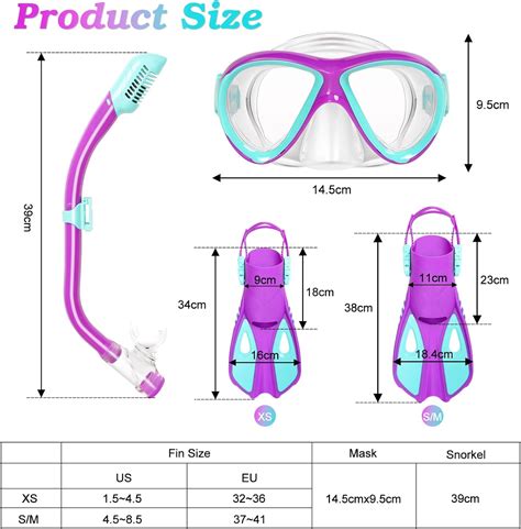 Kids Mask Fins Snorkel Set Review Ocean Bliss Journeys